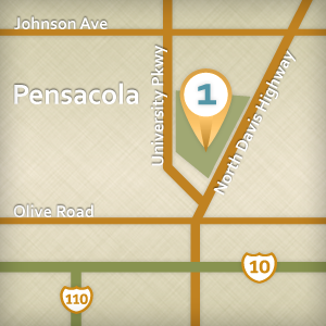 Map of Pensacola Location
